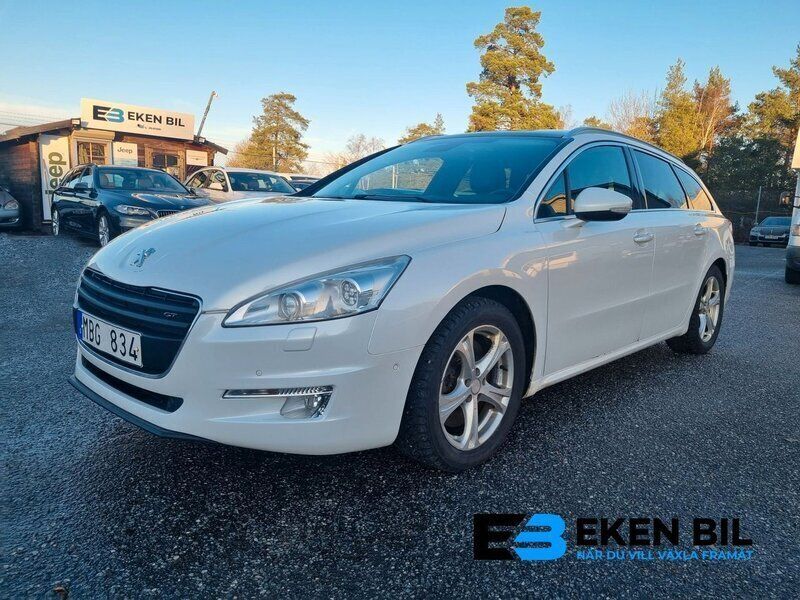 Vit Begagnad 2011 Peugeot 508 GT Kombi | 87 400 kr (Marknadspris) - Bild 1/3