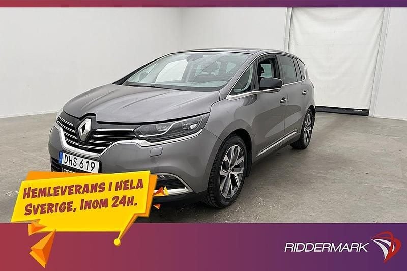 Grå Begagnad 2015 Renault Espace Minibuss | 179 800 kr (Marknadspris) - Bild 1/3