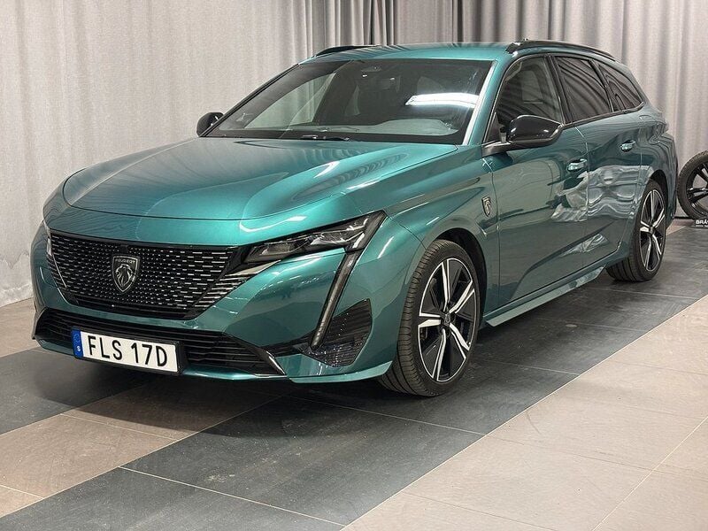 Blå Begagnad 2022 Peugeot 308 GT Kombi | 319 900 kr (Marknadspris) - Bild 1/4
