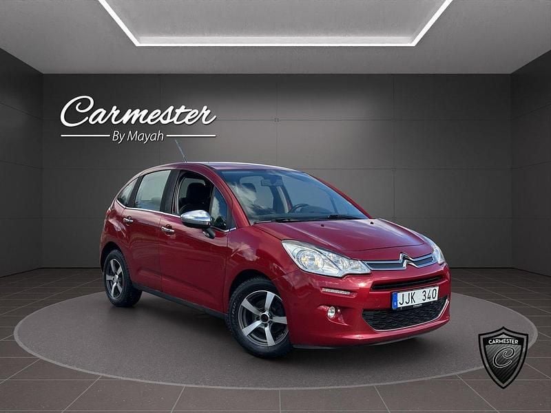 Röd Begagnad 2013 Citroën C3 Halvkombi | 69 990 kr (Lite dyr) - Bild 1/4