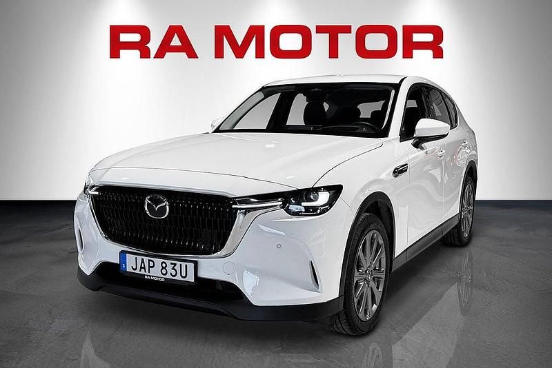 Begagnad Mazda CX-60 Exclusive-Line 326 HK (239 kW) 2023 Vit SUV