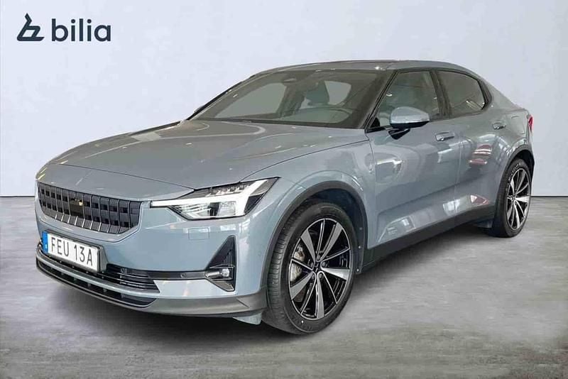 Grå Begagnad 2021 Polestar 2 Long Range Dual motor Halvkombi | 389 900 kr (Marknadspris) - Bild 1/1