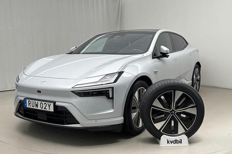Silver Begagnad 2025 Polestar 4 Long Range Single Motor SUV | 549 900 kr - Bild 1/4