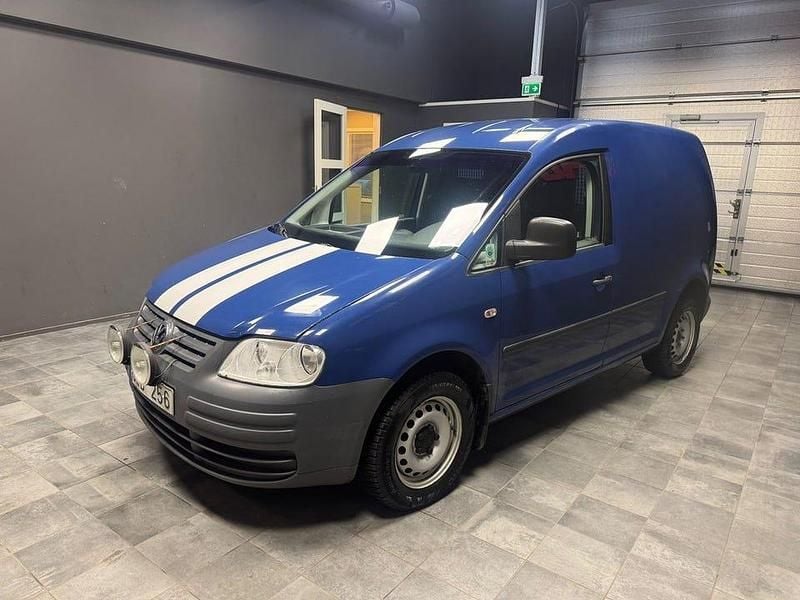 Begagnad VW Caddy 109 HK (80 kW) 2009 Blå Minibuss