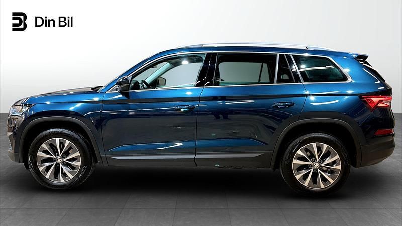 Begagnad Skoda Kodiaq Business Line 200 HK (147 kW) 2022 Blå SUV