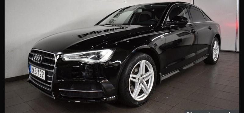 Svart Begagnad 2018 Audi A6 Ambition Sedan | 192 000 kr (Marknadspris) - Bild 1/4