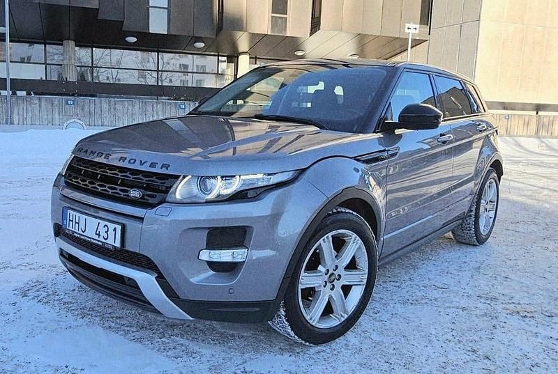 Begagnad Land Rover Range Rover evoque 190 HK (139 kW) 2014 Grå med svarta detaljer SUV