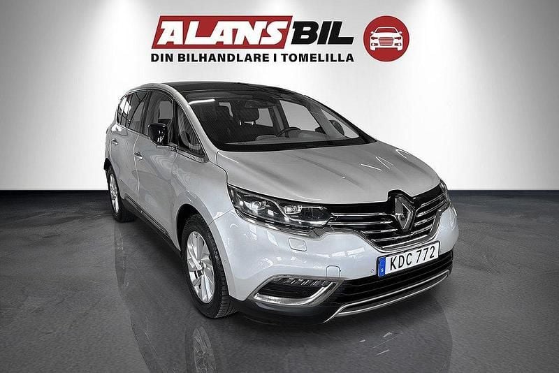 Silver Begagnad 2015 Renault Espace Minibuss | 179 000 kr (Marknadspris) - Bild 1/4