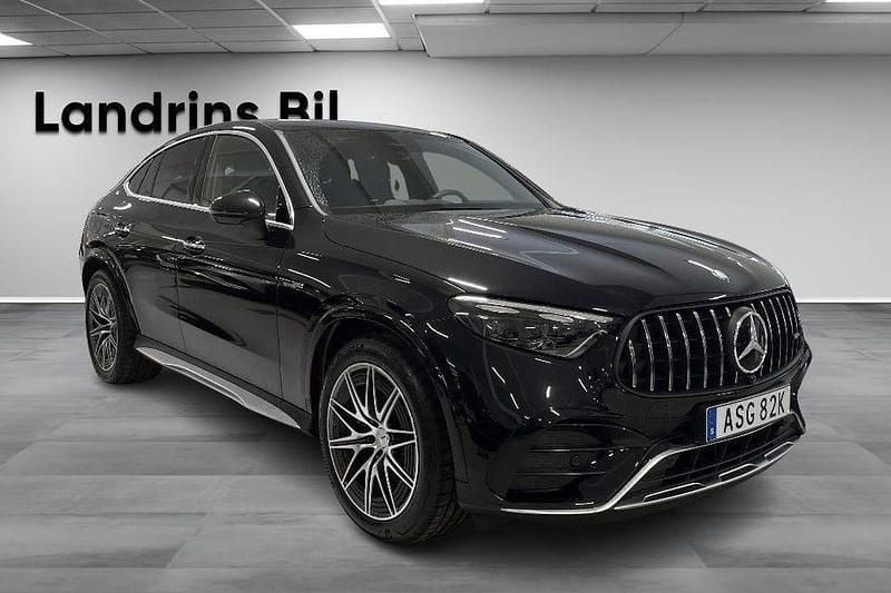 Begagnad Mercedes GLC63 AMG AMG 476 HK (350 kW) 2024 Svart Sportkupé