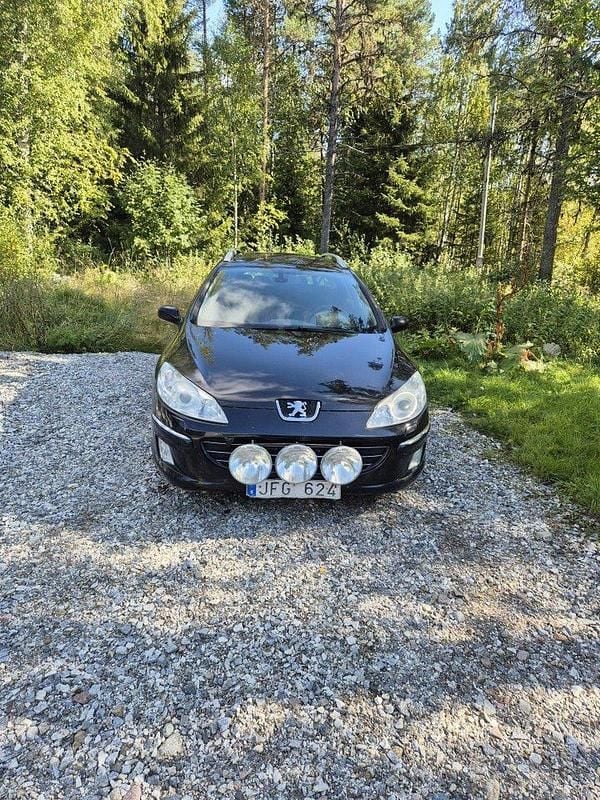 Svart Begagnad 2008 Peugeot 407 Kombi | 5 500 kr (Superpris) - Bild 1/4