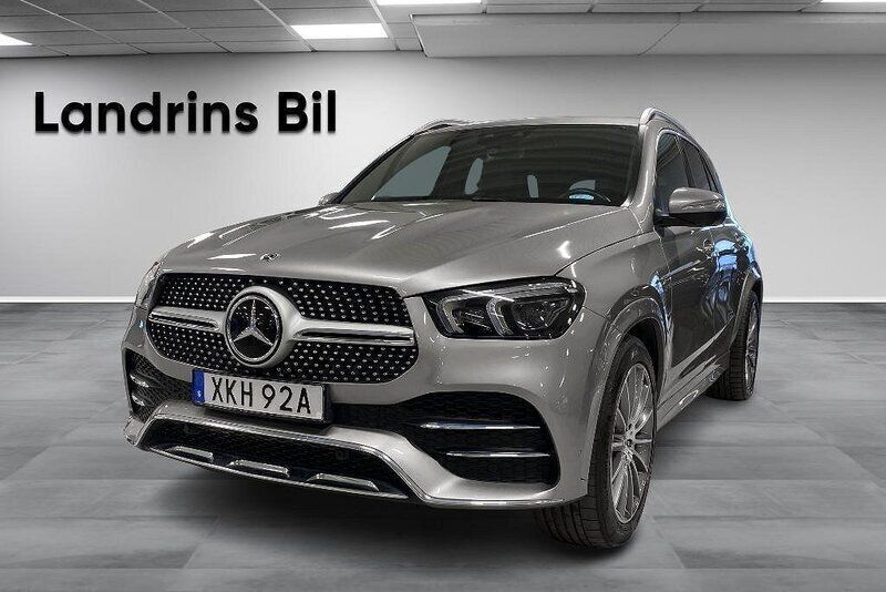 Silver Begagnad 2021 Mercedes GLE350 AMG SUV | 729 000 kr - Bild 1/4