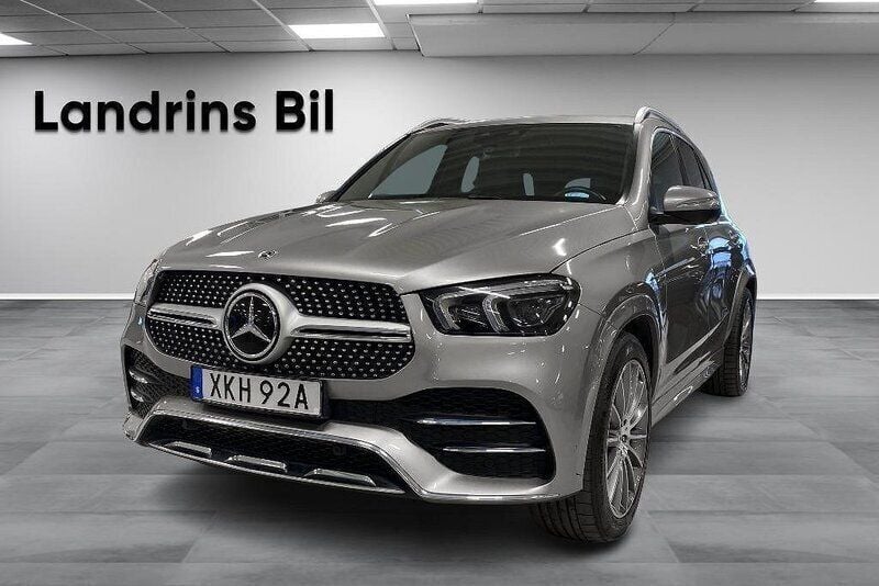 Silver Begagnad 2021 Mercedes GLE350e AMG SUV | 729 000 kr (Marknadspris) - Bild 1/4