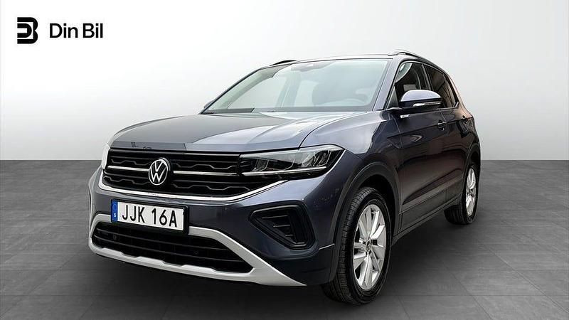 Grå Begagnad 2024 VW T-Cross Life SUV | 249 900 kr (Marknadspris) - Bild 1/4