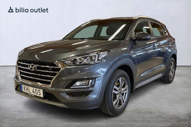 Grå Begagnad 2019 Hyundai Tucson Trend SUV | 244 900 kr (Marknadspris) - Bild 1/3