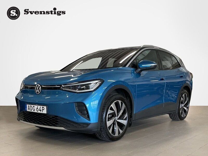 Blå Begagnad 2024 VW ID.4 Pro SUV | 489 800 kr (Dyr) - Bild 1/4