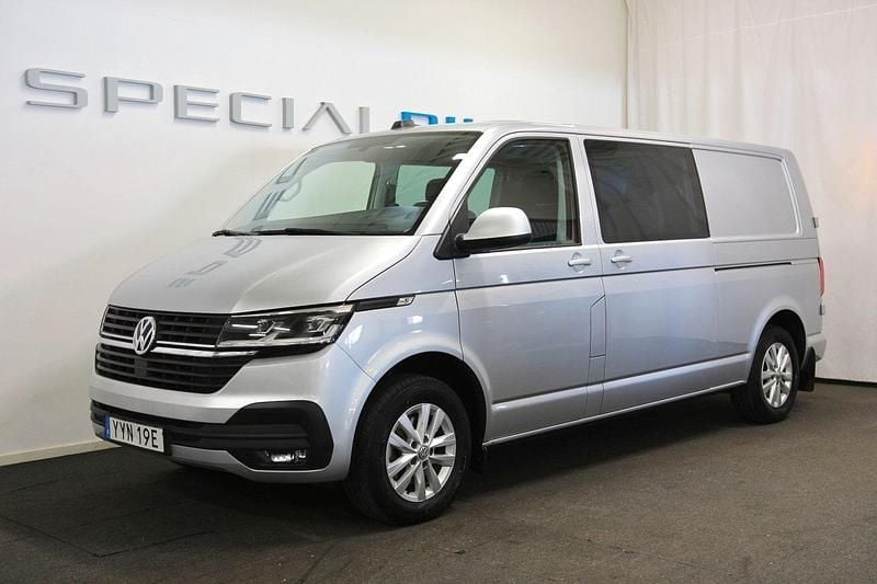 Silver (silver metallic) Begagnad 2022 VW T6.1 Van | 499 000 kr (Marknadspris) - Bild 1/4