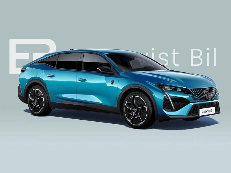 Ny Peugeot 408 GT GT 225 HK (165 kW) 2025 Vit SUV