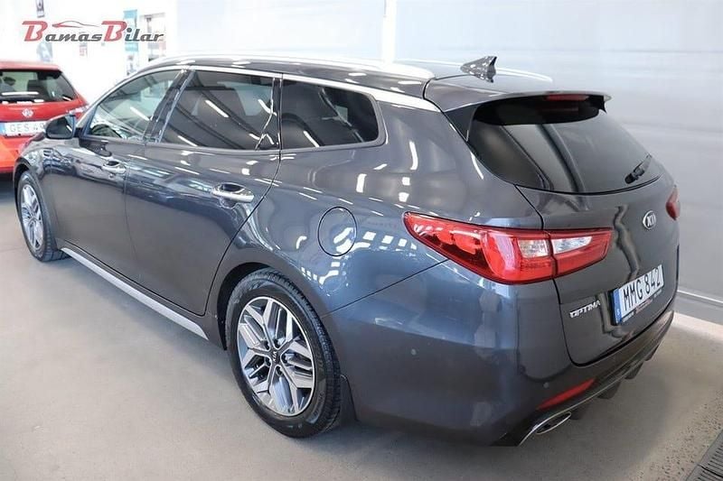 Begagnad Kia Optima GT-Line 141 HK (103 kW) 2017 Grå Kombi