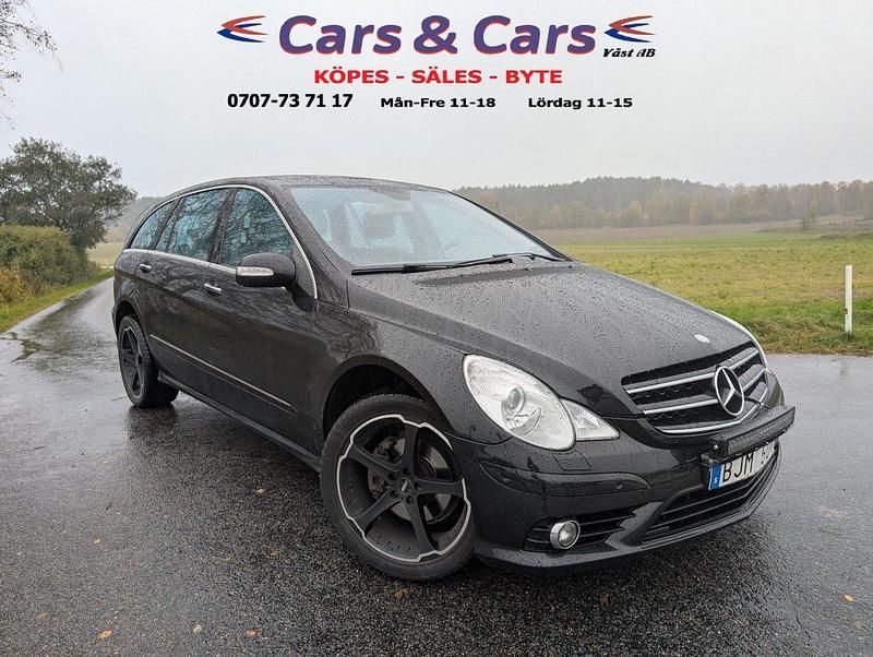 Svart Begagnad 2010 Mercedes R350 Minibuss | 119 900 kr - Bild 1/4