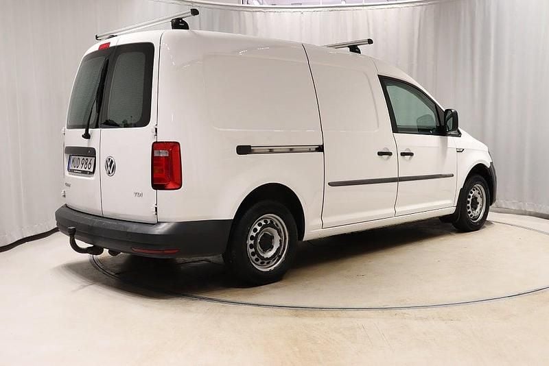 Begagnad VW Caddy Maxi 102 HK (75 kW) 2018 Vit Minibuss