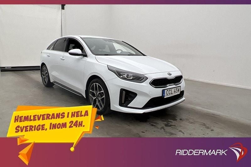 Vit Begagnad 2019 Kia Ceed GT-Line Kombi | 209 800 kr (Marknadspris) - Bild 1/3