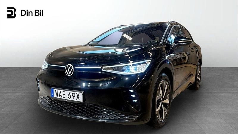 Svart Begagnad 2022 VW ID.4 GTX SUV | 439 900 kr (Marknadspris) - Bild 1/4