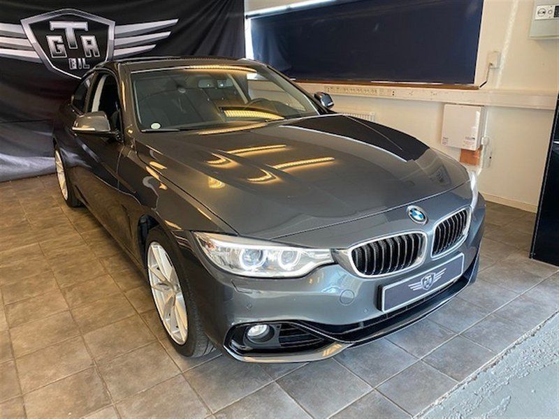 Begagnad BMW 435 Sport Line 313 HK (230 kW) 2014 Grå Sportkupé
