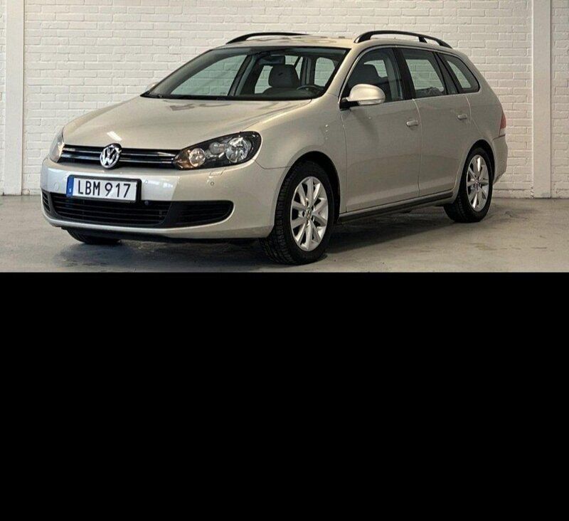 Brun Begagnad 2011 VW Golf VI Kombi | 62 000 kr (Bra pris) - Bild 1/4