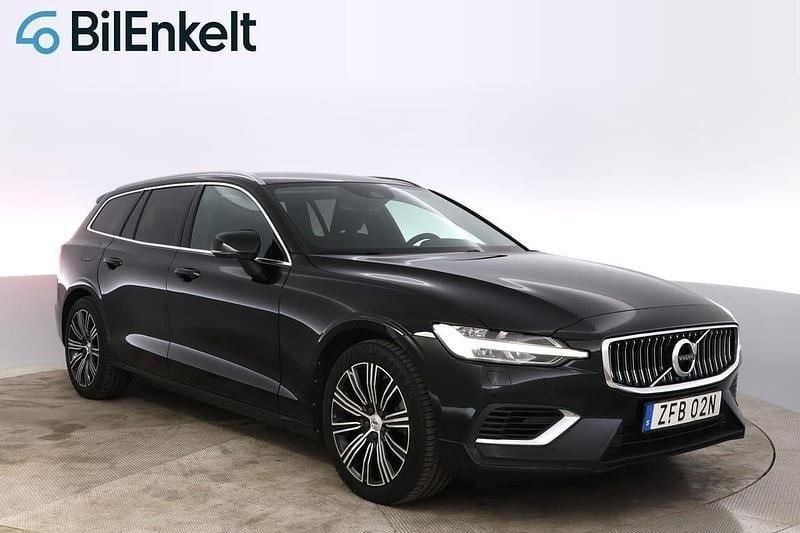 Svart Begagnad 2021 Volvo V60 Inscription Kombi | 278 900 kr (Marknadspris) - Bild 1/4