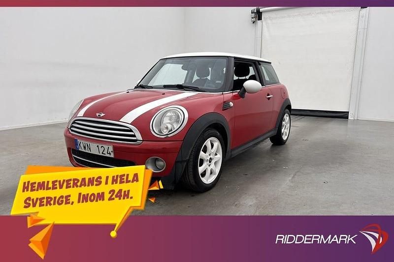 Röd Begagnad 2010 Mini Cooper D Halvkombi | 58 900 kr (Marknadspris) - Bild 1/3