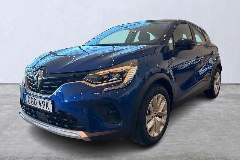 Blå Begagnad 2022 Renault Captur Zen SUV | 245 000 kr (Lite dyr) - Bild 1/4