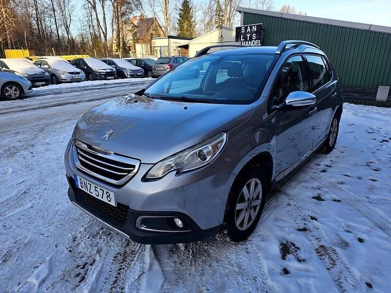 Silver Begagnad 2015 Peugeot 2008 SUV | 44 900 kr (Superpris) - Bild 1/4