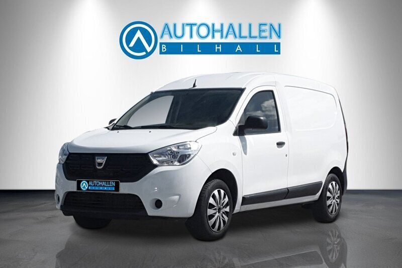 Vit Begagnad 2020 Dacia Dokker Express Van | 92 900 kr (Marknadspris) - Bild 1/4