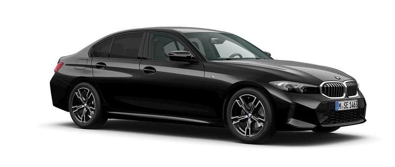 Svart (black sapphire metallic) Ny 2025 BMW 320 Shadowline Sedan | 526 800 kr (Marknadspris) - Bild 1/3