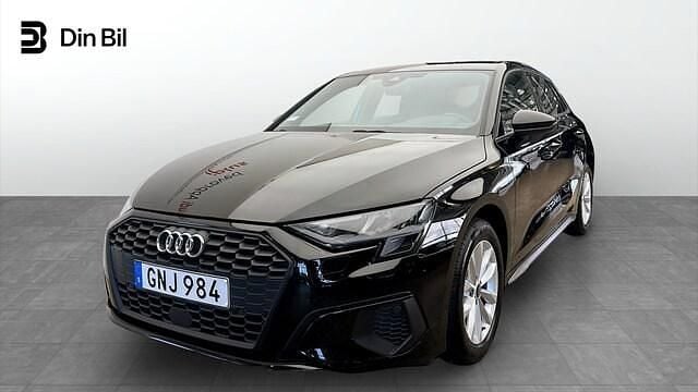 Brilliantsvart Begagnad 2022 Audi A3 Proline | 244 000 kr (Marknadspris) - Bild 1/4