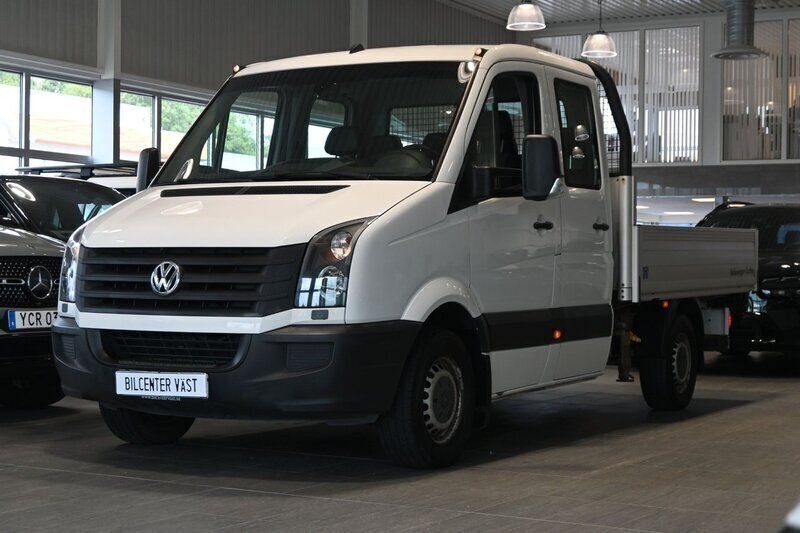 Vit Begagnad 2016 VW Crafter Van | 259 000 kr - Bild 1/4
