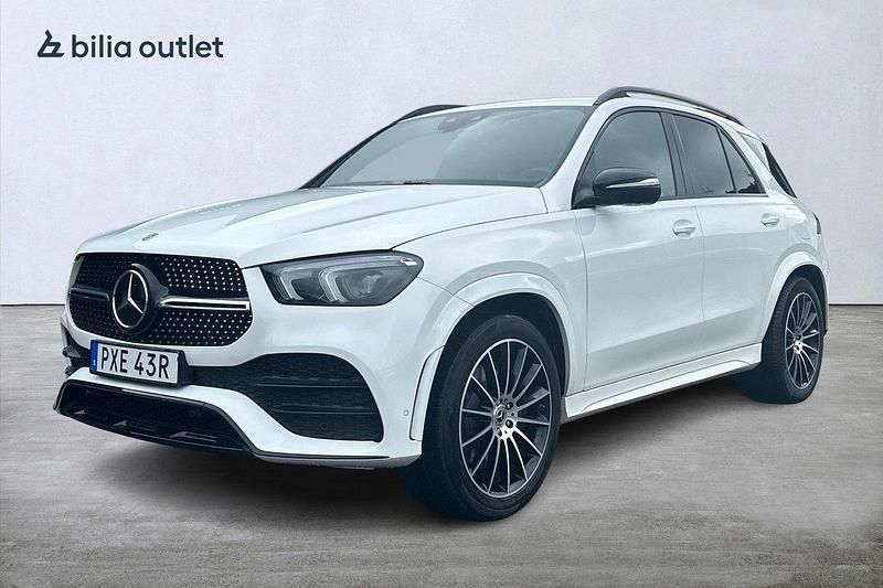 Vit Begagnad 2021 Mercedes GLE350e AMG SUV | 579 900 kr (Dyr) - Bild 1/3