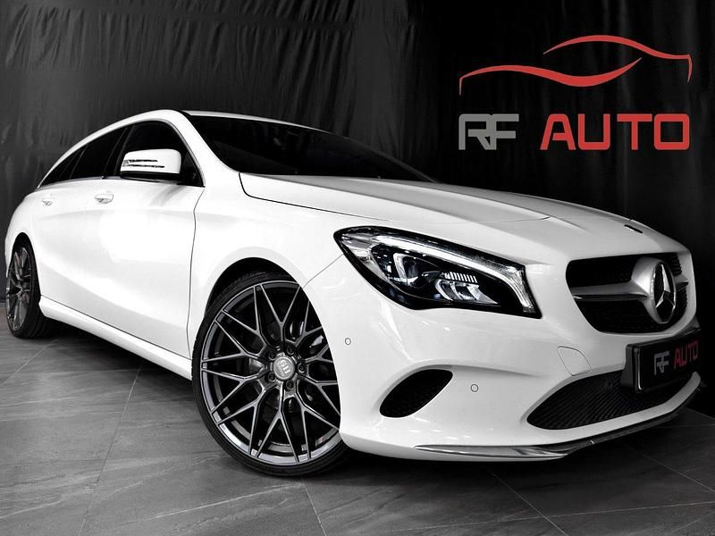 Vit Begagnad 2017 Mercedes CLA200 Shooting Brake Kombi | 199 900 kr (Marknadspris) - Bild 1/4