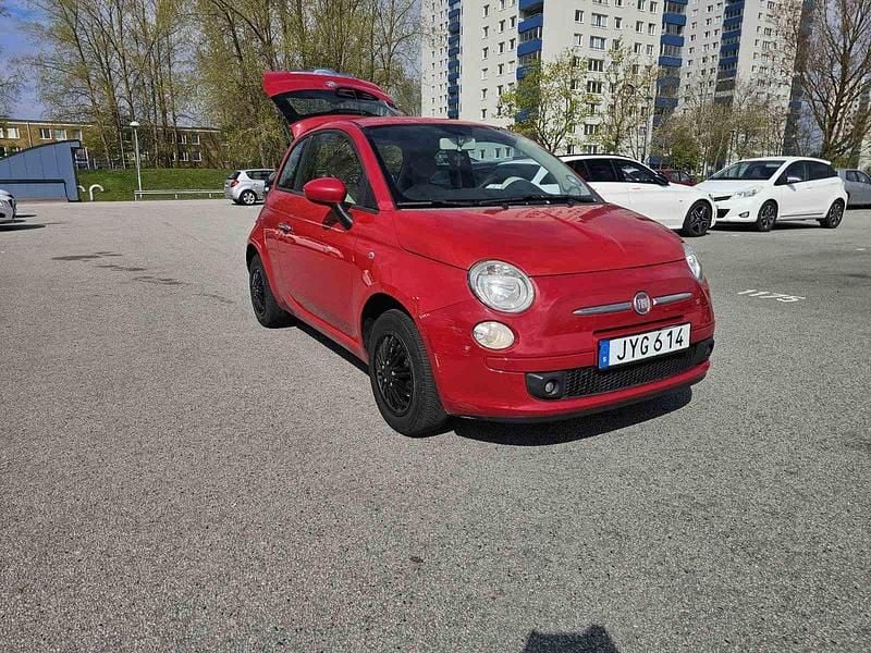 Vit Begagnad 2009 Fiat 500 | 30 000 kr - Bild 1/4