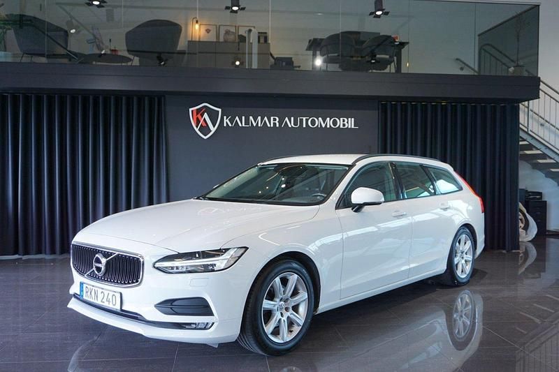 Vit Begagnad 2017 Volvo V90 Kombi | 199 900 kr (Marknadspris) - Bild 1/4