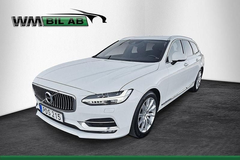 Vit Begagnad 2016 Volvo V90 Inscription Kombi | 237 000 kr (Marknadspris) - Bild 1/4