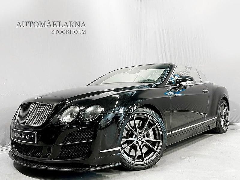 Begagnad Bentley Continental GT Convertible 560 HK (411 kW) 2008 Svart Cab