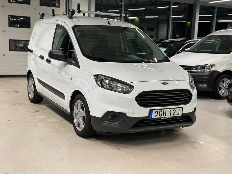 Vit Begagnad 2020 Ford Transit Van | 159 900 kr (Dyr) - Bild 1/4