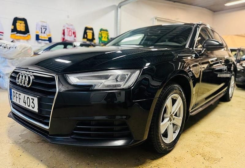 Begagnad Audi A4 Proline 150 HK (110 kW) 2017 Svart Kombi