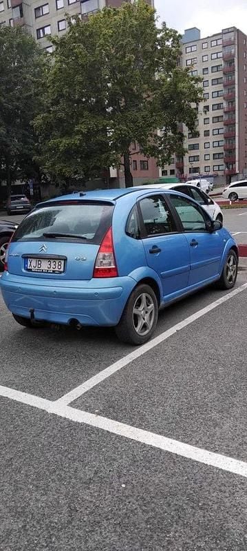 Blå Begagnad 2006 Citroën C3 Halvkombi | 25 000 kr (Bra pris) - Bild 1/4