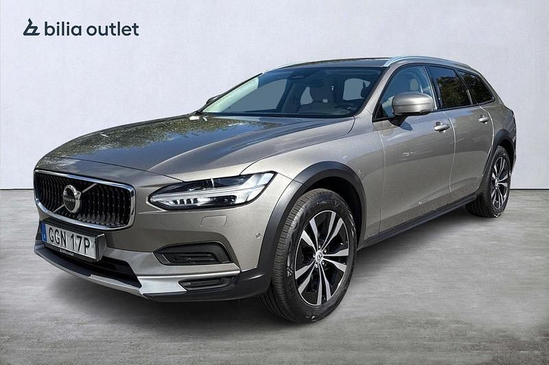 Grå Begagnad 2022 Volvo V90 CC Momentum Kombi | 359 900 kr (Marknadspris) - Bild 1/4