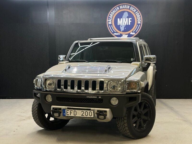Brun Begagnad 2008 Hummer H3 SUV | 244 800 kr - Bild 1/4