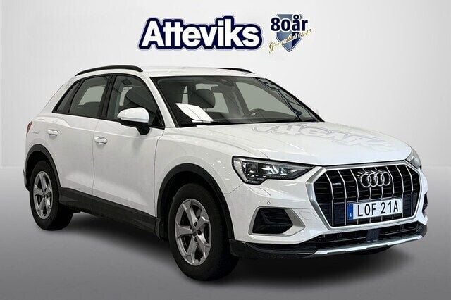 Ibisvit Begagnad 2019 Audi Q3 Advanced Plus SUV | 249 000 kr (Marknadspris) - Bild 1/4