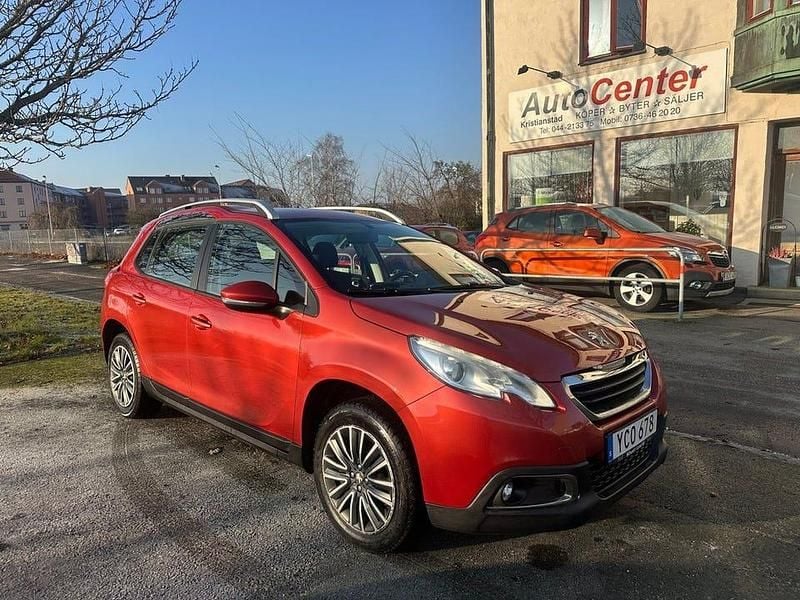 Orange Begagnad 2016 Peugeot 2008 SUV | 58 000 kr (Bra pris) - Bild 1/4