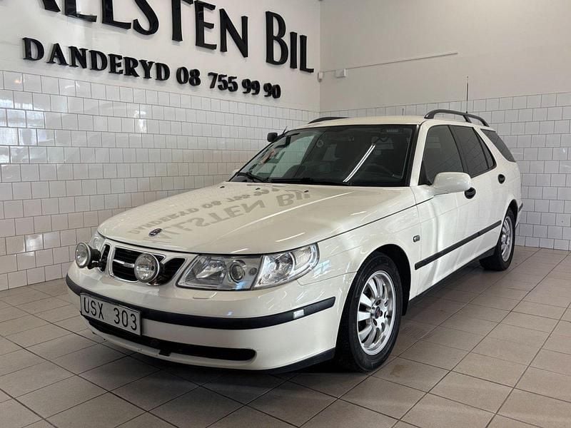 Begagnad Saab 9-5 Aero 250 HK (183 kW) 2004 Vit Kombi